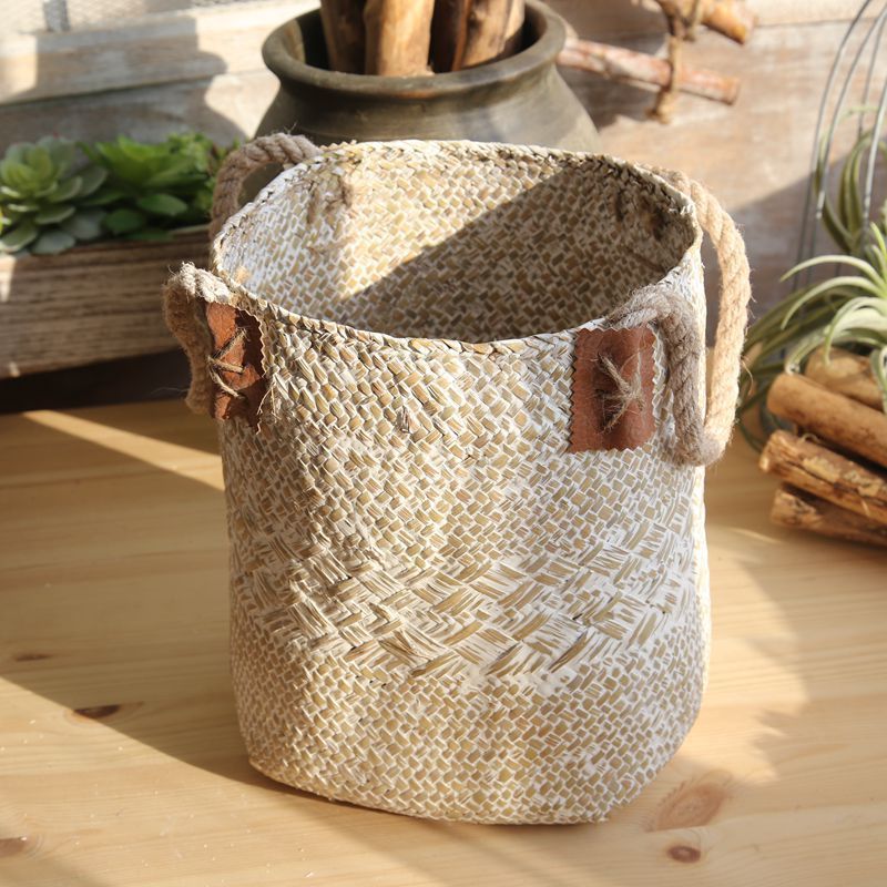 Handwoven Rattan Basket