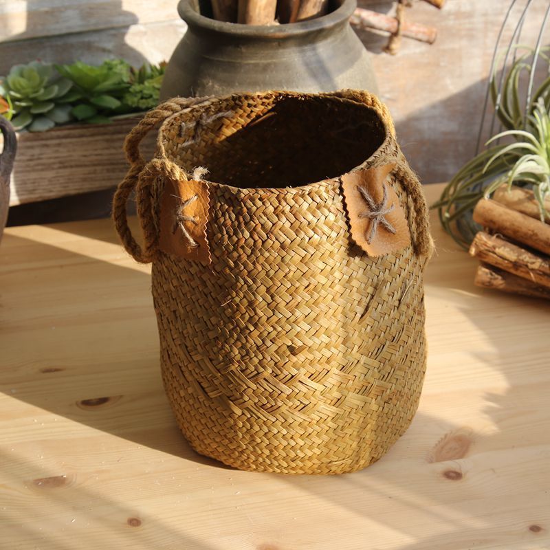 Handwoven Rattan Basket
