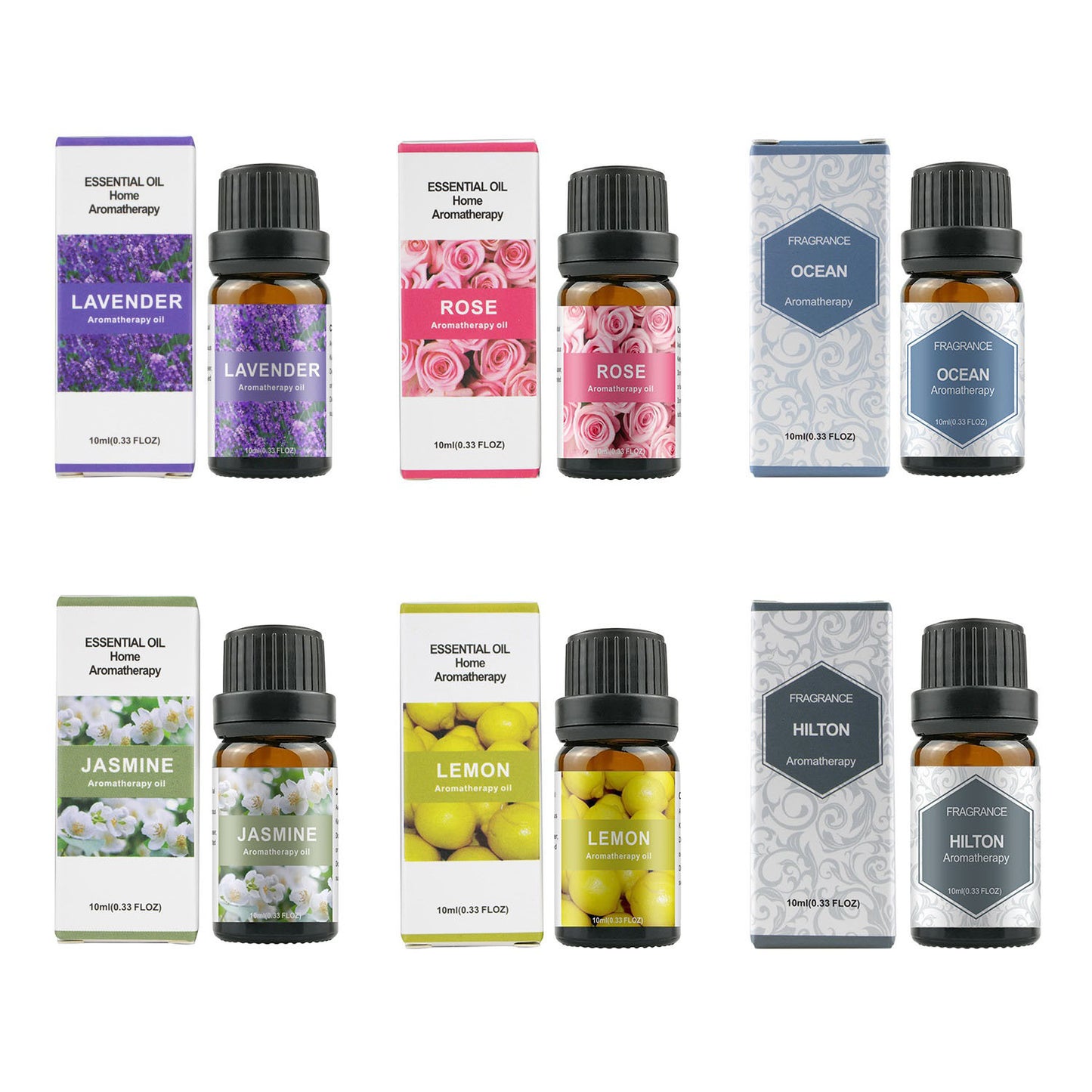 550ML Aromatherapy Oil Diffuser, Auto Shut-Off When Water Runs Out - Essential Oil Aromatherapy Diffuser With 6 Bottles Of 10ML Essential Oil Set --Sales On Temu And Shein Are Prohibited